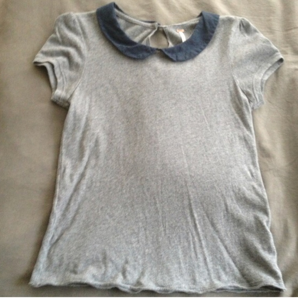 Free People Collared Shirt